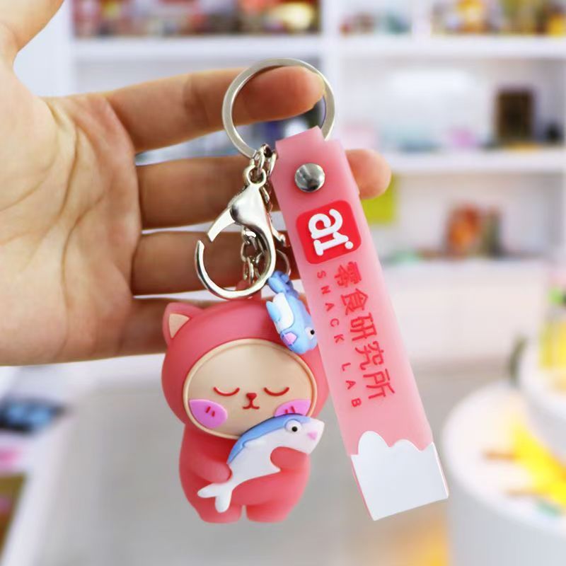 Custom Fabric Keychain #7