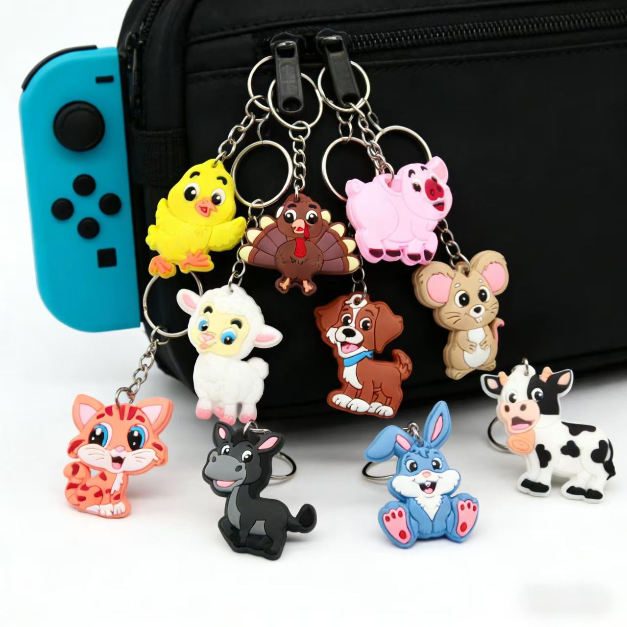Custom Fabric Keychain #8