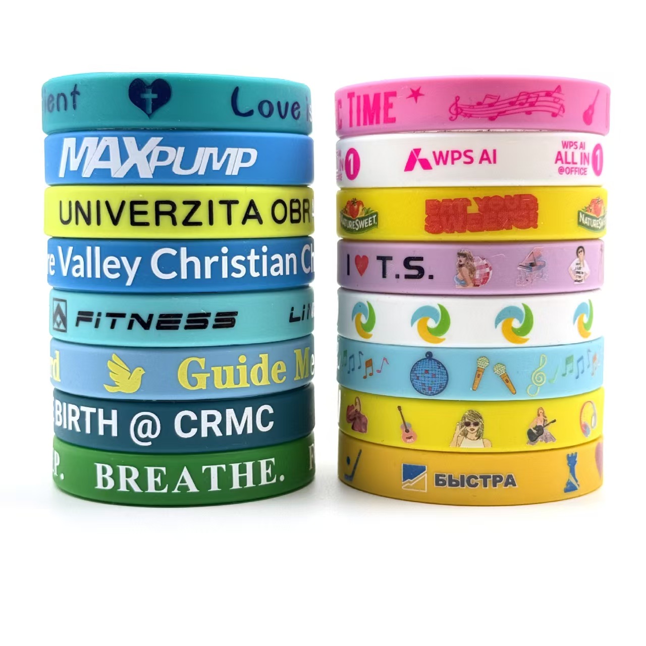 Premium Silicon Wristbands #34